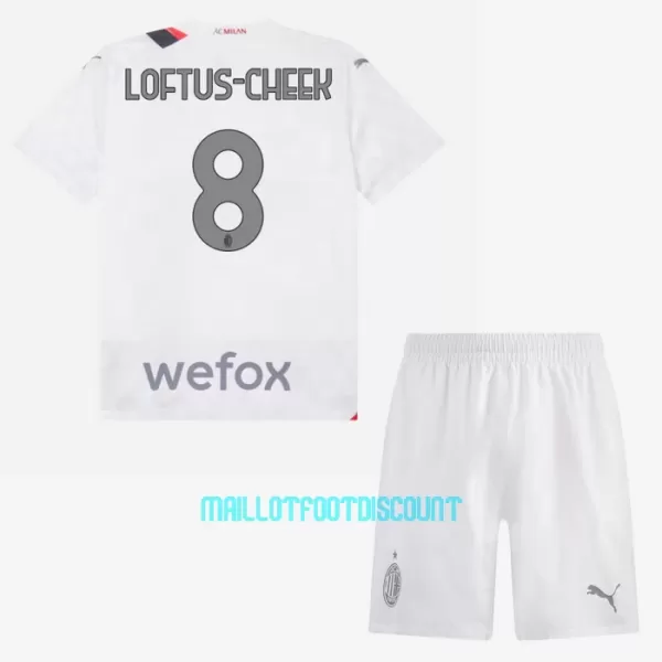 Kit De Football Milan AC Loftus-Cheek 8 Enfant Extérieur 23/24