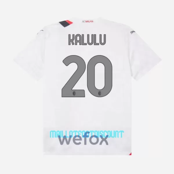 Kit De Football Milan AC Pierre Kalulu 20 Enfant Extérieur 23/24