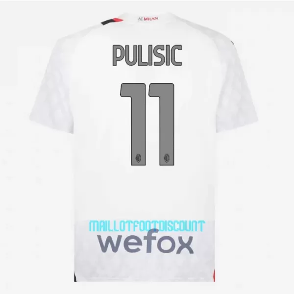 Maillot De Foot Milan AC Christian Pulišić 11 Extérieur 23/24