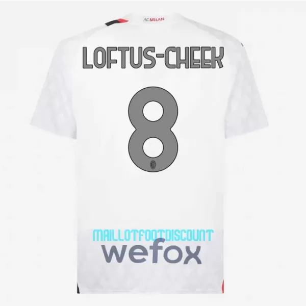 Maillot De Foot Milan AC Loftus-Cheek 8 Extérieur 23/24