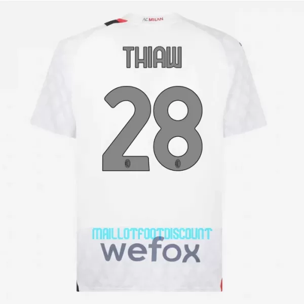 Maillot De Foot Milan AC Malick Thiaw 28 Extérieur 23/24