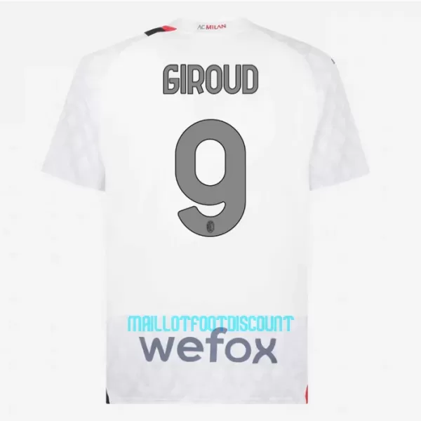 Maillot De Foot Milan AC Olivier Giroud 9 Extérieur 23/24