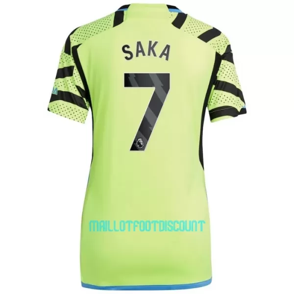 Maillot De Foot Arsenal Bukayo Saka 7 Femme Extérieur 23/24