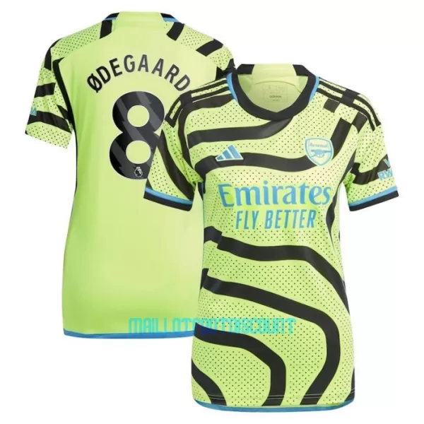 Maillot De Foot Arsenal Martin Ødegaard 8 Femme Extérieur 23/24