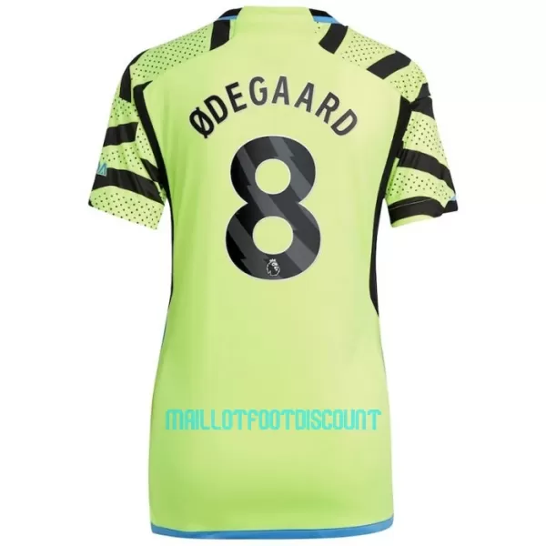 Maillot De Foot Arsenal Martin Ødegaard 8 Femme Extérieur 23/24