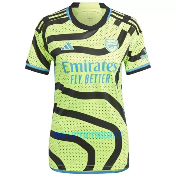 Maillot De Foot Arsenal Martin Ødegaard 8 Femme Extérieur 23/24