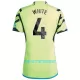 Maillot De Foot Arsenal White 4 Extérieur 23/24