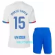 Kit De Football FC Barcelone Christensen 15 Enfant Extérieur 23/24