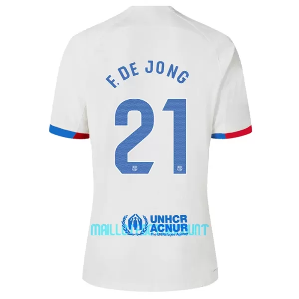 Kit De Football FC Barcelone Frenkie de Jong 21 Enfant Extérieur 23/24