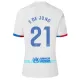 Kit De Football FC Barcelone Frenkie de Jong 21 Enfant Extérieur 23/24