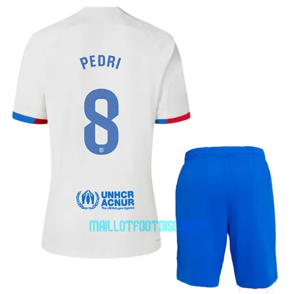 Kit De Football FC Barcelone Pedri 8 Enfant Extérieur 23/24