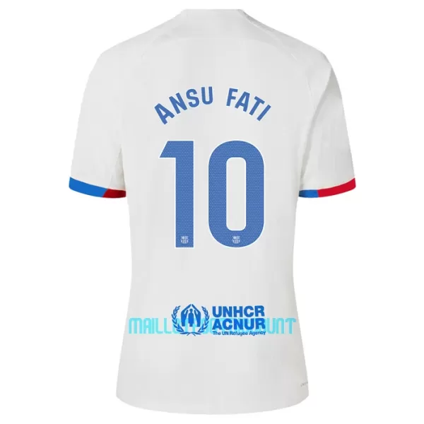 Maillot De Foot FC Barcelone Ansu Fati 10 Extérieur 23/24