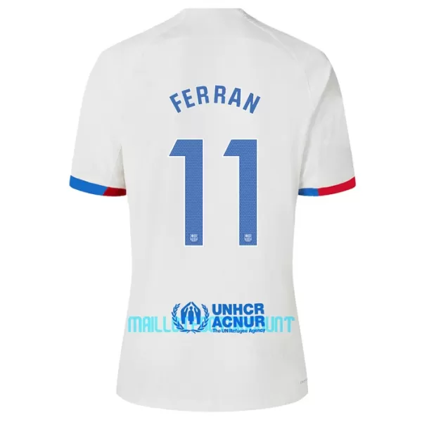 Maillot De Foot FC Barcelone Ferran Torres 11 Extérieur 23/24