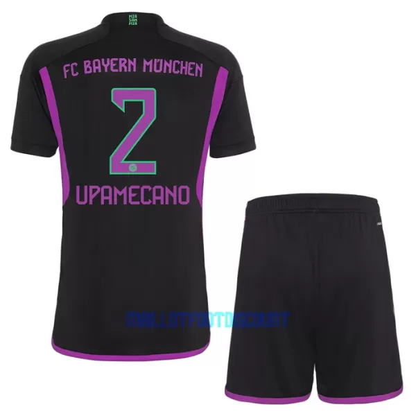 Kit De Football FC Bayern Munich Dayot Upamecano 2 Enfant Extérieur 23/24