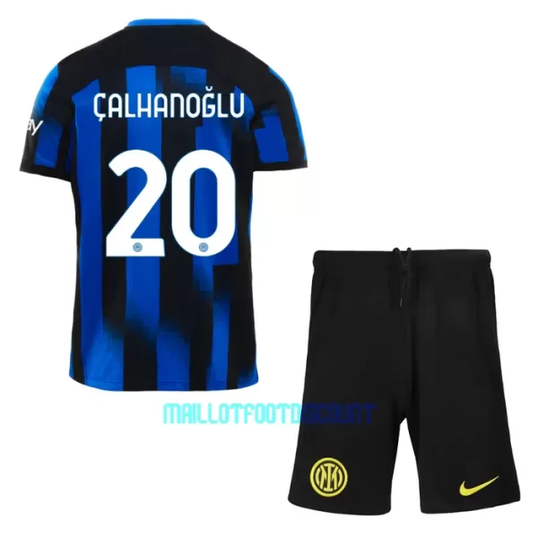 Kit De Football Inter Milan Calhanoglu 20 Enfant Domicile 23/24