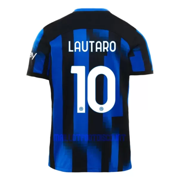 Kit De Football Inter Milan Lautaro Martínez 10 Enfant Domicile 23/24