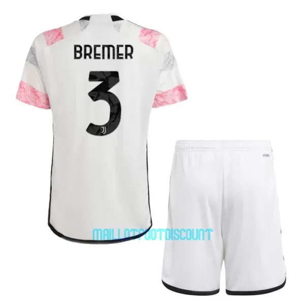 Kit De Football Juventus Bremer 3 Enfant Extérieur 23/24