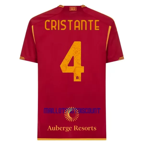 Maillot De Foot AS Roma Cristante 4 Domicile 23/24