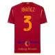 Maillot De Foot AS Roma Ibanez 3 Domicile 23/24