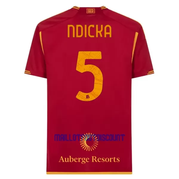 Maillot De Foot AS Roma Ndicka 5 Domicile 23/24