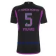 Maillot De Foot FC Bayern Munich Benjamin Pavard 5 Extérieur 23/24