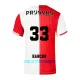 Maillot De Foot Feyenoord Rotterdam Hancko 33 Domicile 23/24