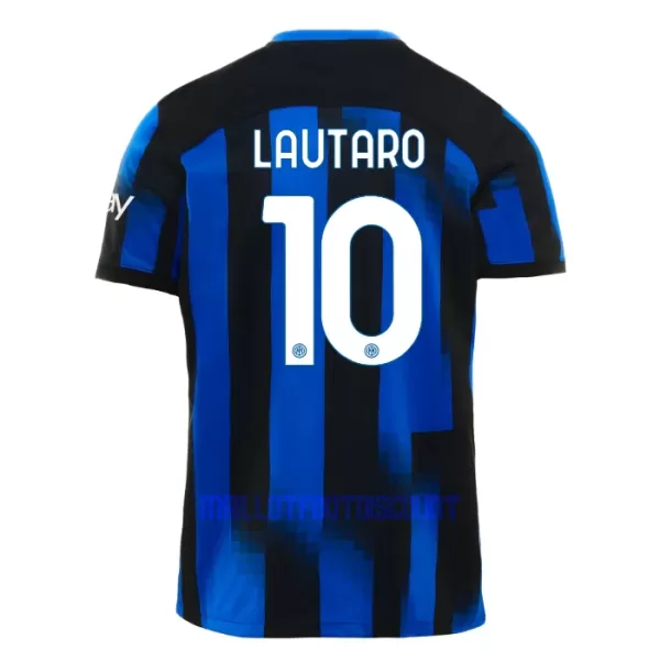 Maillot De Foot Inter Milan Lautaro Martínez 10 Domicile 23/24