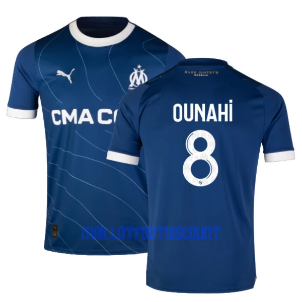 Maillot De Foot Olympique de Marseille OUNAHI 8 Extérieur 23/24