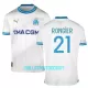 Maillot De Foot Olympique de Marseille RONGIER 21 Domicile 23/24