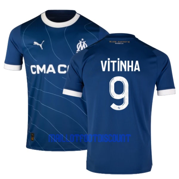 Maillot De Foot Olympique de Marseille VITINHA 9 Extérieur 23/24