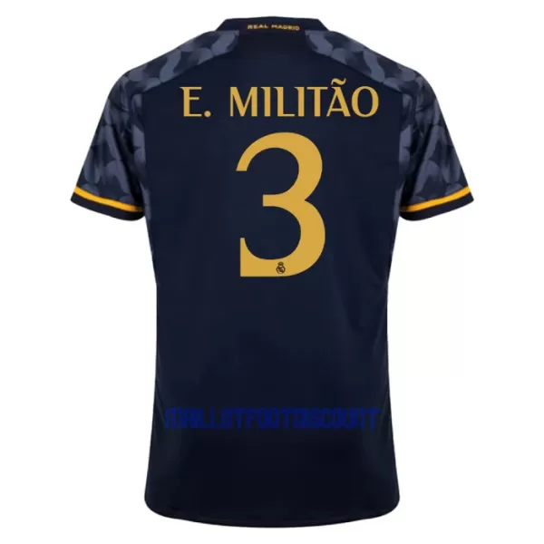 Maillot De Foot Real Madrid Éder Militão 3 Extérieur 23/24