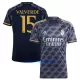 Maillot De Foot Real Madrid Federico Valverde 15 Extérieur 23/24