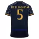 Maillot De Foot Real Madrid Jude Bellingham 5 Extérieur 23/24