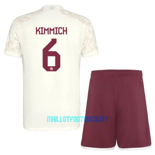 Kit De Football FC Bayern Munich Joshua Kimmich 6 Champions League Enfant Third 23/24