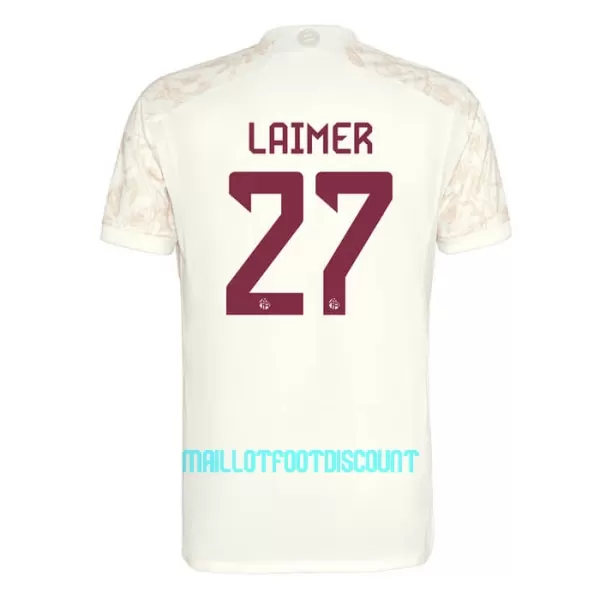 Kit De Football FC Bayern Munich Konrad Laimer 27 Champions League Enfant Third 23/24