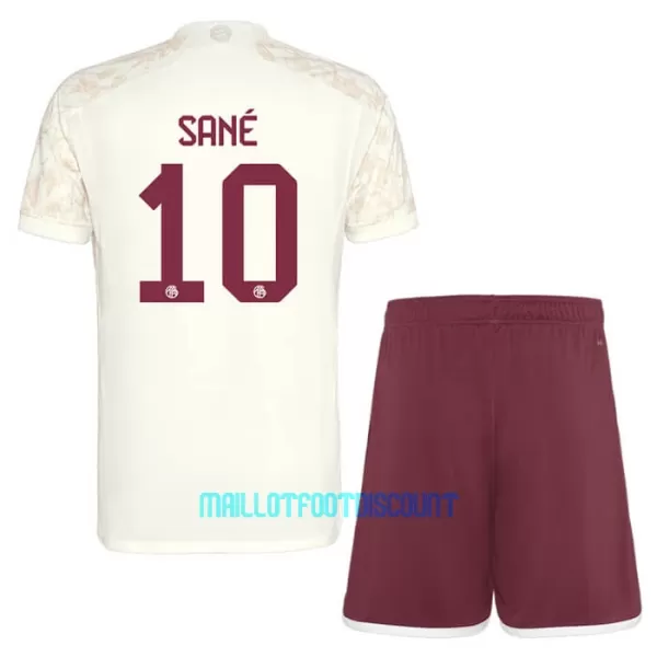 Kit De Football FC Bayern Munich Leroy Sane 10 Champions League Enfant Third 23/24