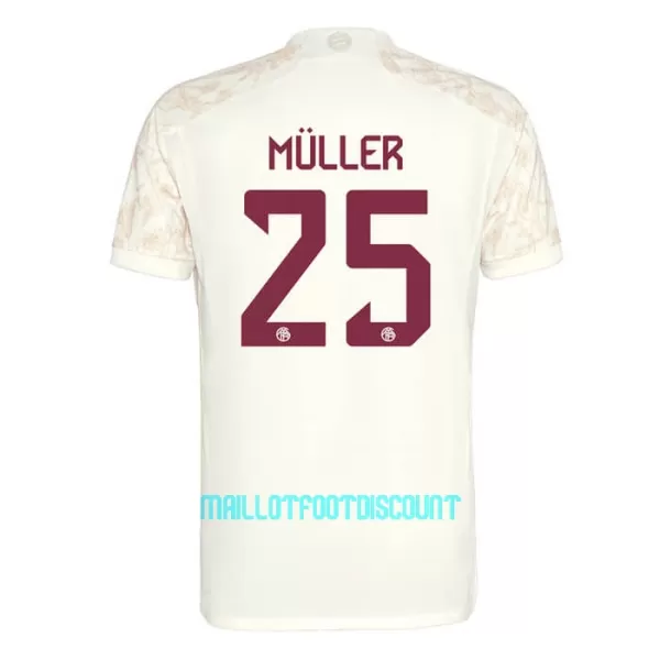 Kit De Football FC Bayern Munich Thomas Müller 25 Champions League Enfant Third 23/24