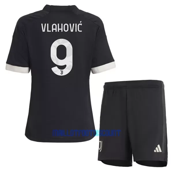 Kit De Football Juventus Dušan Vlahovic 9 Enfant Third 23/24