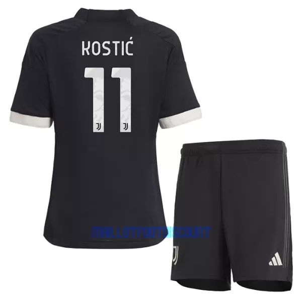 Kit De Football Juventus Filip Kostic 11 Enfant Third 23/24