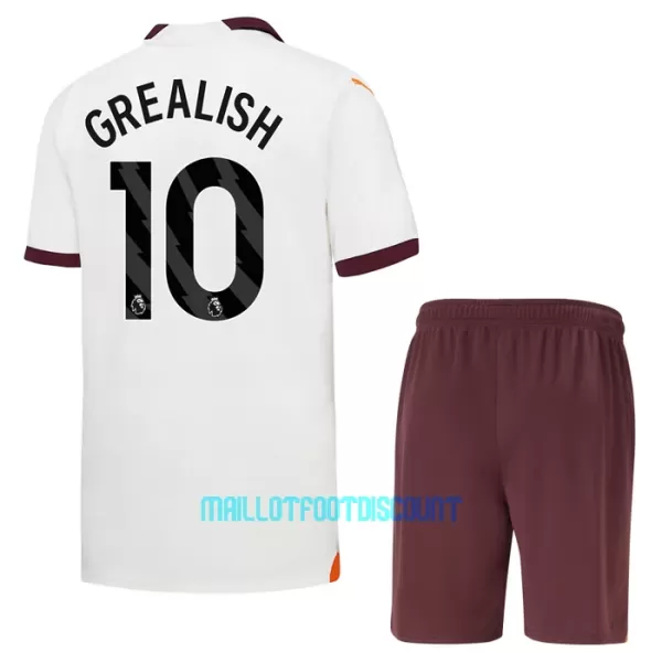 Kit De Football Manchester City Jack Grealish 10 Enfant Extérieur 23/24