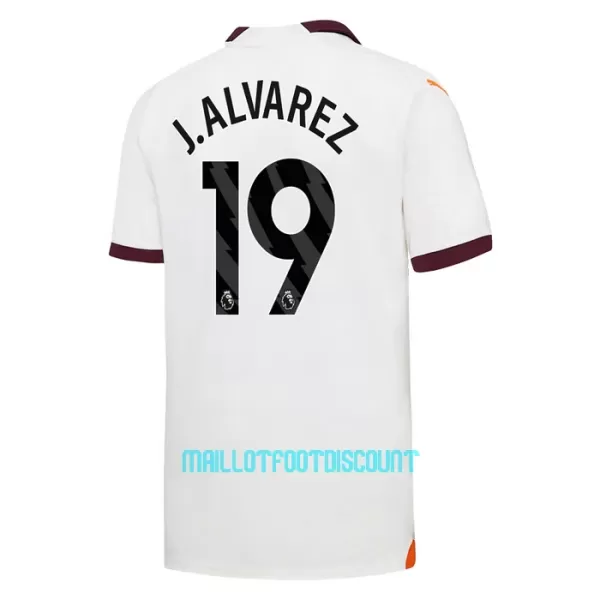 Kit De Football Manchester City Julián Álvarez 19 Enfant Extérieur 23/24