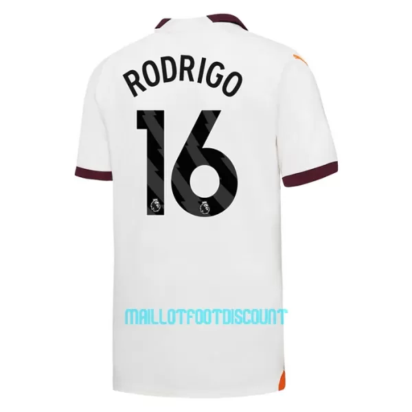 Maillot De Foot Manchester City Rodrigo Hernández 16 Extérieur 23/24