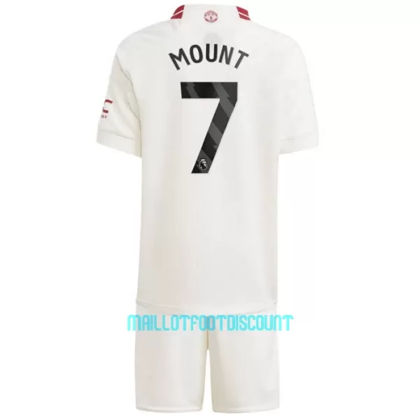 Kit De Football Manchester United Mason Mount 7 Enfant Third 23/24