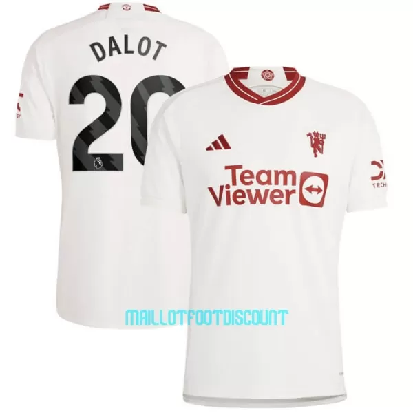 Maillot De Foot Manchester United Diogo Dalot 20 Third 23/24