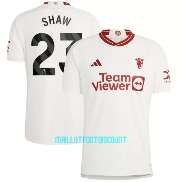 Maillot De Foot Manchester United Luke Shaw 23 Third 23/24