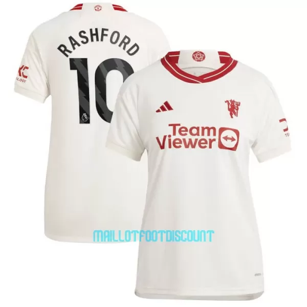 Maillot De Foot Manchester United Marcus Rashford 10 Femme Third 23/24