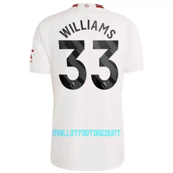 Maillot De Foot Manchester United Williams 33 Third 23/24