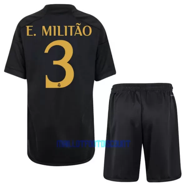 Kit De Football Real Madrid Éder Militão 3 Enfant Third 23/24