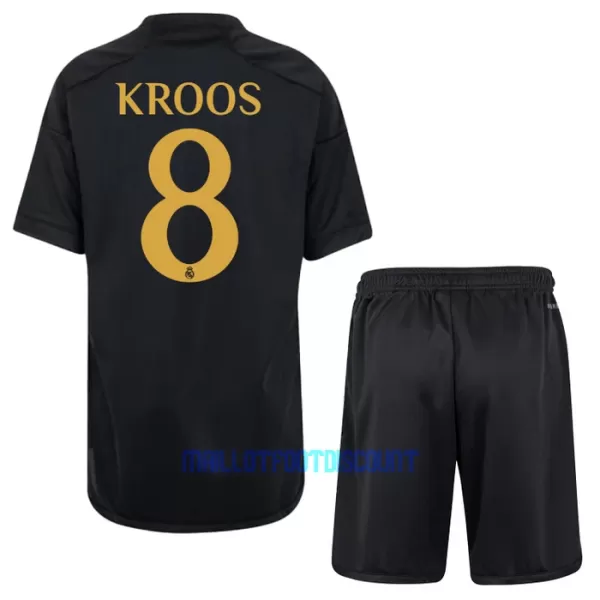 Kit De Football Real Madrid Toni Kroos 8 Enfant Third 23/24