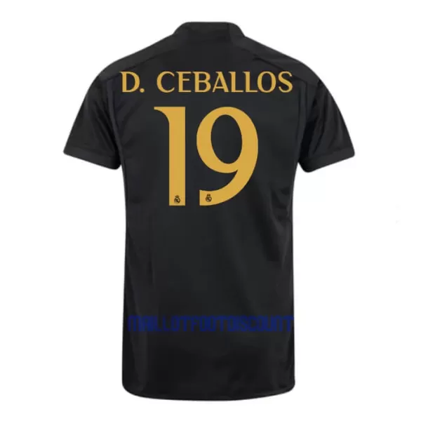 Maillot De Foot Real Madrid D. Ceballos 19 Third 23/24